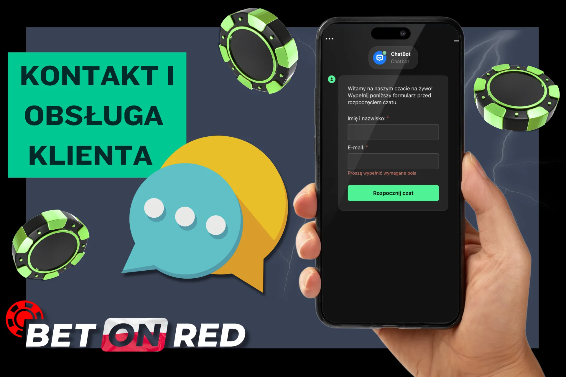 BetOnRed – kontakt i obsługa klienta